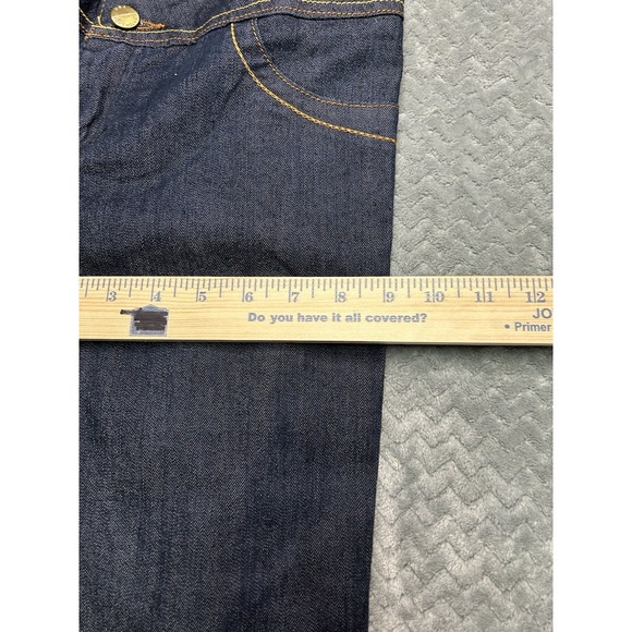 Watch LA LP8408 Women's Blue Cotton Blend Button Fly Jeans Size 9 - Picture 9 of 10